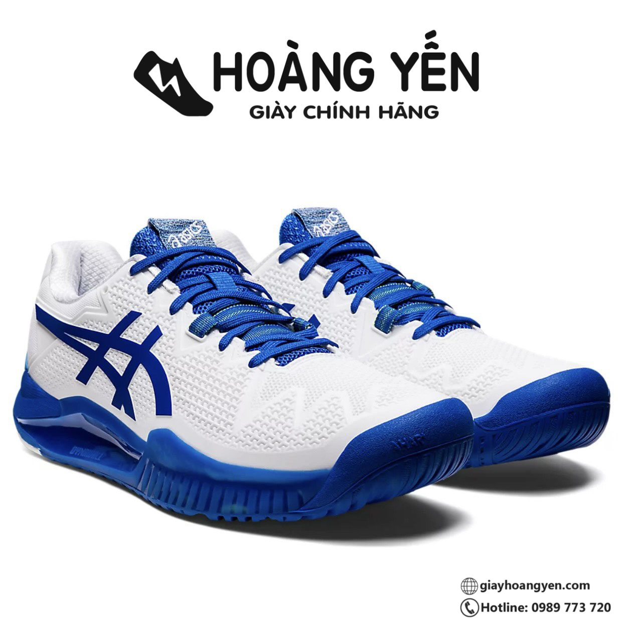Giày Tennis Asics Nam GEL- RESOLUTION 8 Chính Hãng