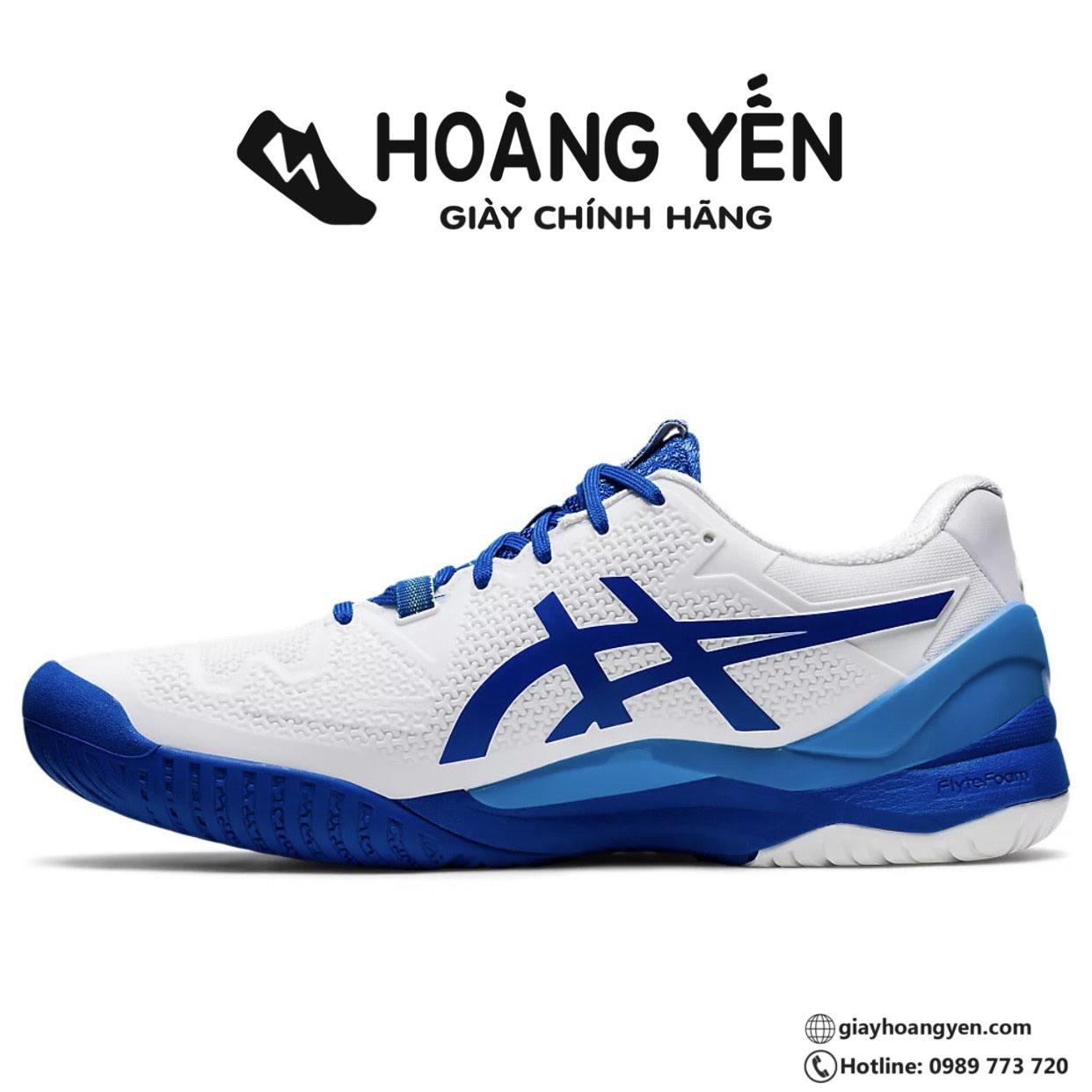 Giày Tennis Asics Nam GEL- RESOLUTION 8 Chính Hãng
